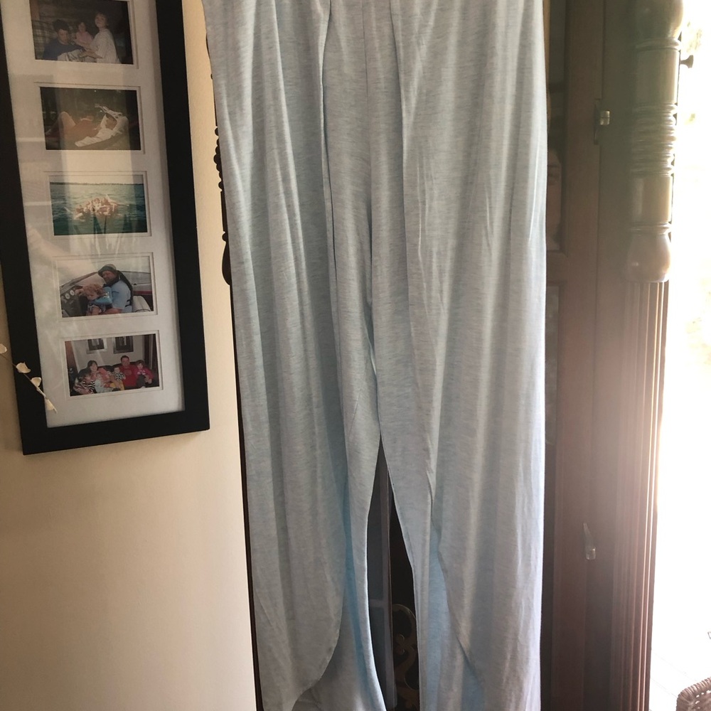 Miik Light Blue Wide Leg Pants